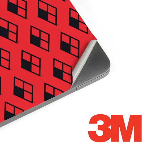 DC Comics Harley Quinn Logo Pattern MacBook Skins